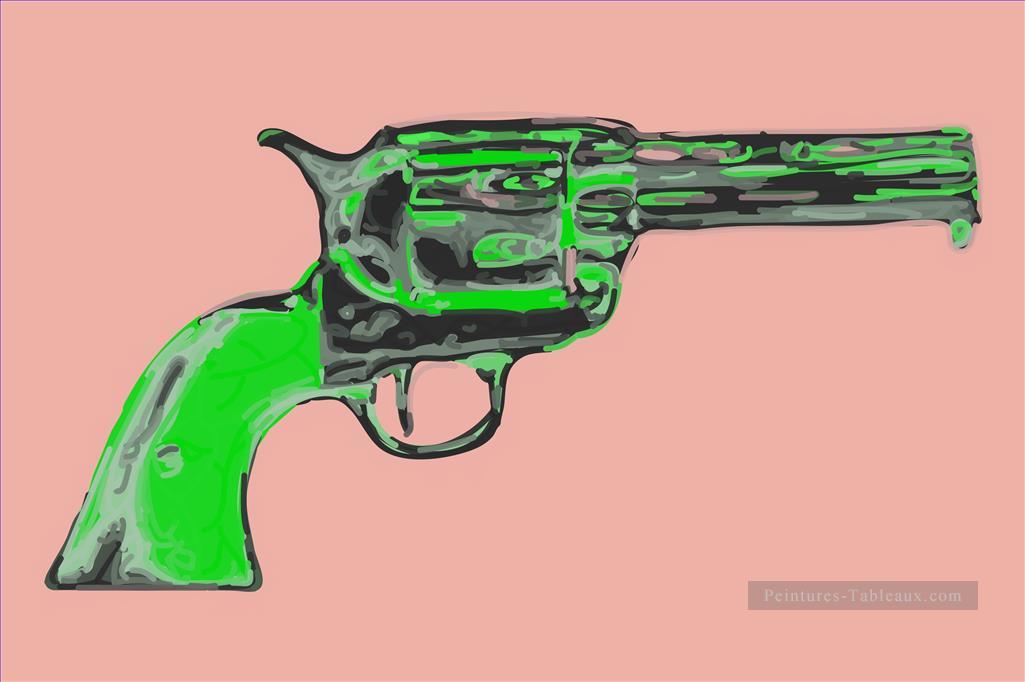 gun inadequate Andy Warhol Oil Paintings